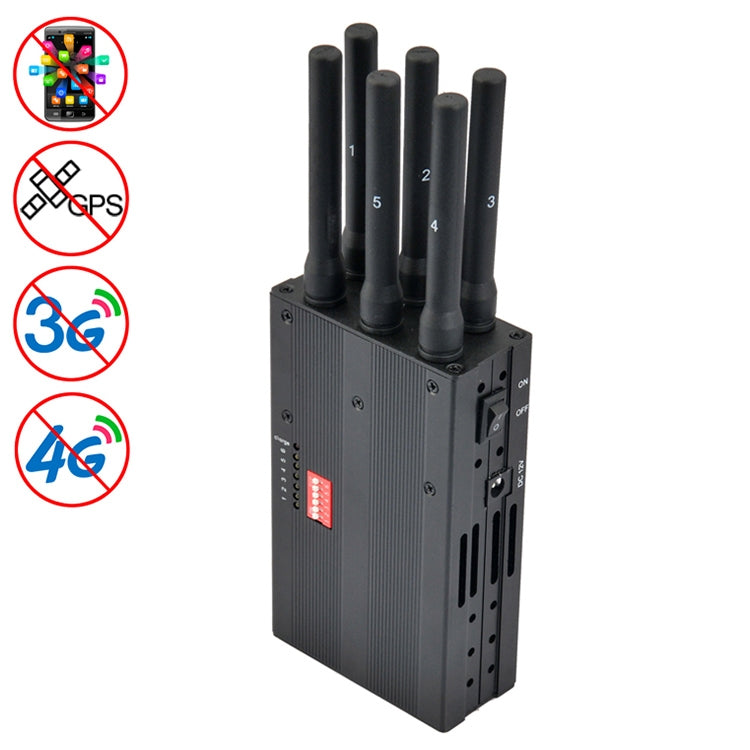 GSM / CDMA / DCS / PCS / 3G / 4G / GPS Mobile Phone Signal Breaker / Jammer / Isolator, Coverage: 20meters (JAX-121A-6B), GSM / CDMA / DCS / PCS / 3G / 4G / GPS GSM / CDMA / DCS / PCS / 3G / 4G / GPS Mobile Phone Signal Breaker / Jammer / Isolator, Coverage: 20meters (JAX-121A-6B), GSM / CDMA / DCS / PCS / 3G / 4G / GPS